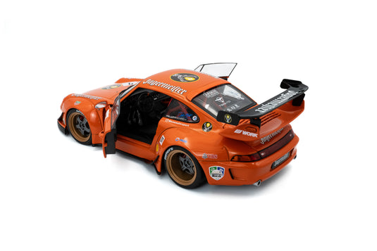 Porsche RWB BODYKIT ORANGE 2020 SOLIDO 1:18