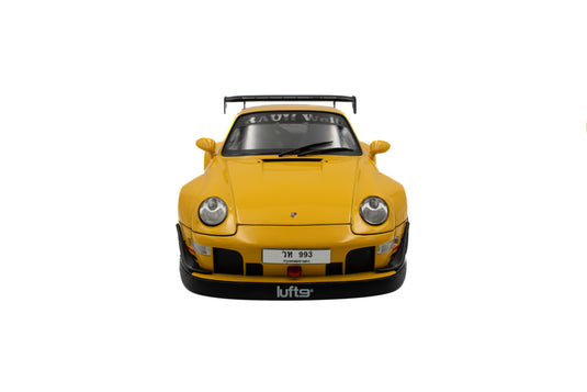 PORSCHE RWB BODYKIT CINDERELLA GEEL 2020 SOLIDO 1:18