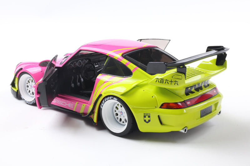 Chargez l&#39;image dans la visionneuse de la galerie, Porsche RWB BODYKIT ROSE 2024 SOLIDO 1:18
