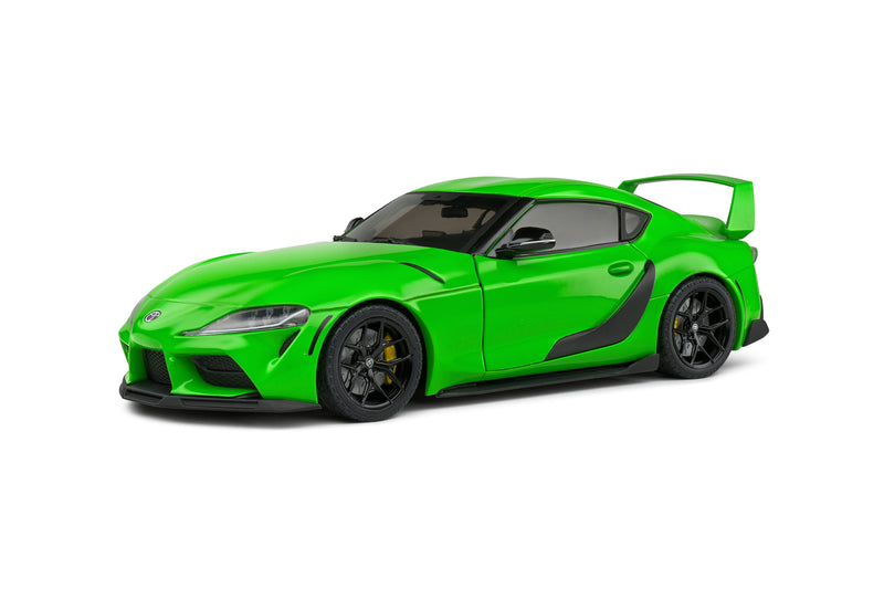 Load image into Gallery viewer, TOYOTA GR SUPRA SOLIDO WORKS WASABI CUSTOM GREEN 2023 SOLIDO 1:18
