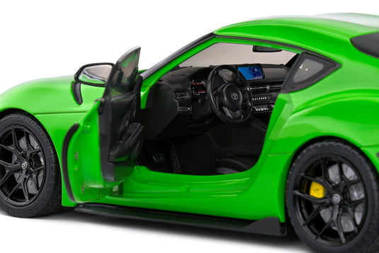 TOYOTA GR SUPRA SOLIDO WORKS WASABI CUSTOM GREEN 2023 SOLIDO 1:18