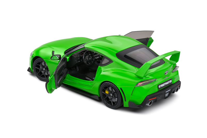 Load image into Gallery viewer, TOYOTA GR SUPRA SOLIDO WORKS WASABI CUSTOM GREEN 2023 SOLIDO 1:18
