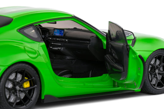TOYOTA GR SUPRA SOLIDO WORKS WASABI CUSTOM GREEN 2023 SOLIDO 1:18