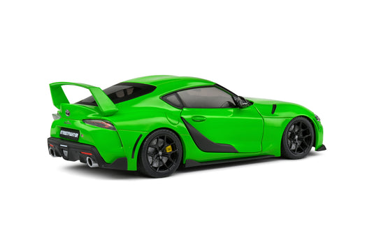 TOYOTA GR SUPRA SOLIDO WORKS WASABI CUSTOM GREEN 2023 SOLIDO 1:18