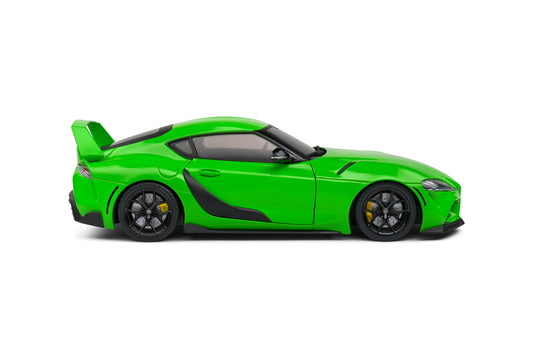 TOYOTA GR SUPRA SOLIDO WORKS WASABI CUSTOM GREEN 2023 SOLIDO 1:18