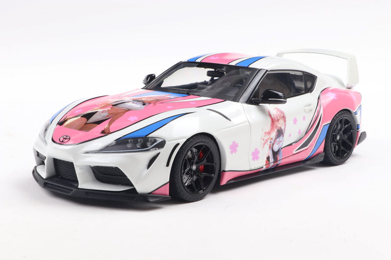 Laad de afbeelding in de Gallery-viewer, Toyota GR SUPRA SOLIDO WORKS ITASHA WIT 2024 SOLIDO 1:18
