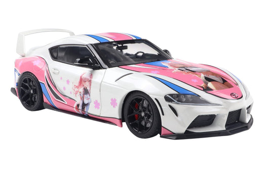 TOYOTA GR SUPRA SOLIDO WORKS ITASHA WHITE 2024 SOLIDO 1:18