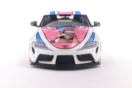 Toyota GR SUPRA SOLIDO WORKS ITASHA WIT 2024 SOLIDO 1:18
