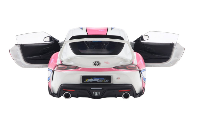 Load image into Gallery viewer, TOYOTA GR SUPRA SOLIDO WORKS ITASHA WHITE 2024 SOLIDO 1:18
