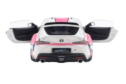 TOYOTA GR SUPRA SOLIDO WORKS ITASHA WHITE 2024 SOLIDO 1:18