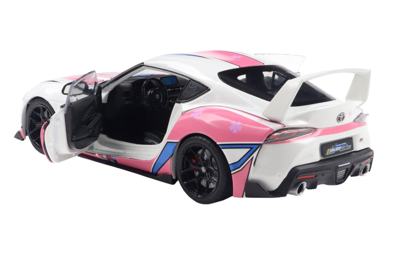 Load image into Gallery viewer, TOYOTA GR SUPRA SOLIDO WORKS ITASHA WHITE 2024 SOLIDO 1:18
