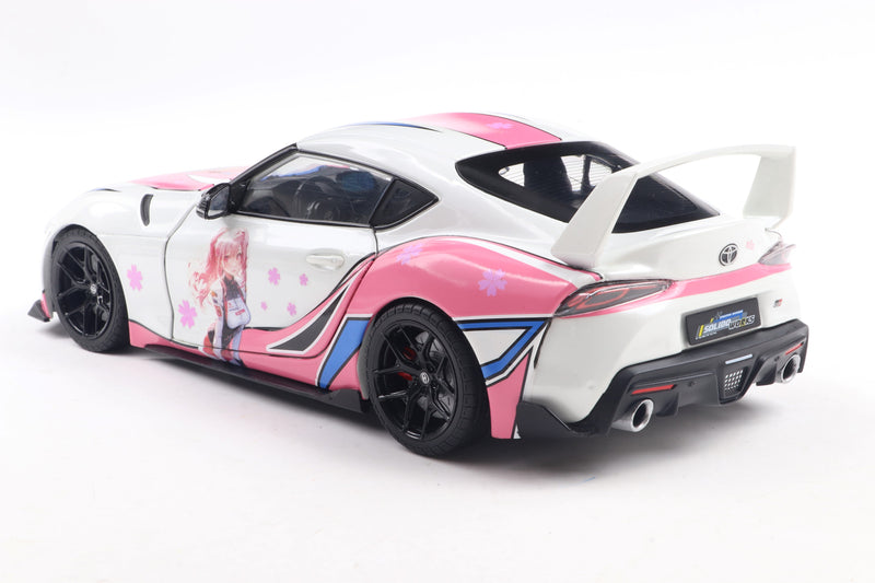 Laad de afbeelding in de Gallery-viewer, Toyota GR SUPRA SOLIDO WORKS ITASHA WIT 2024 SOLIDO 1:18
