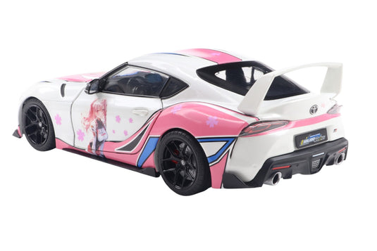 TOYOTA GR SUPRA SOLIDO WORKS ITASHA WHITE 2024 SOLIDO 1:18