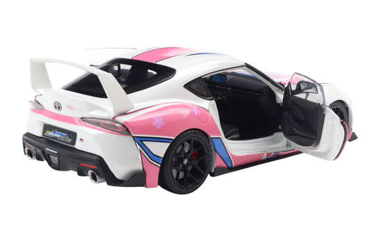 TOYOTA GR SUPRA SOLIDO WORKS ITASHA WHITE 2024 SOLIDO 1:18