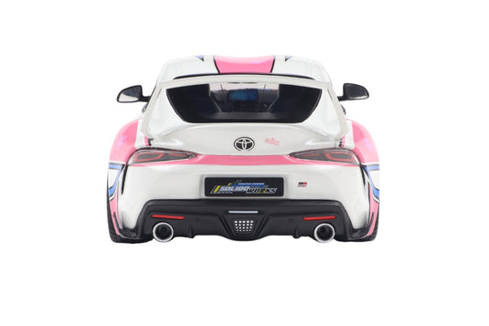 TOYOTA GR SUPRA SOLIDO WORKS ITASHA WHITE 2024 SOLIDO 1:18
