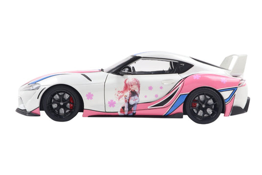 TOYOTA GR SUPRA SOLIDO WORKS ITASHA WHITE 2024 SOLIDO 1:18