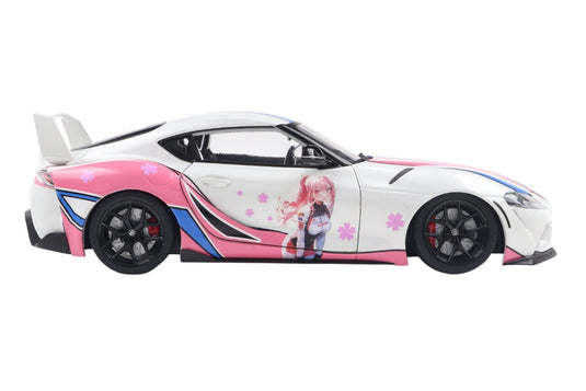 TOYOTA GR SUPRA SOLIDO WORKS ITASHA WHITE 2024 SOLIDO 1:18