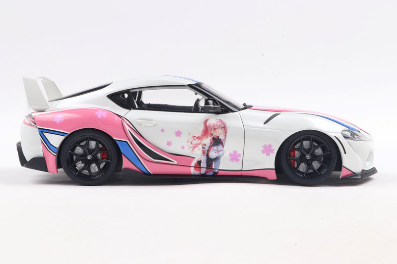 Laad de afbeelding in de Gallery-viewer, Toyota GR SUPRA SOLIDO WORKS ITASHA WIT 2024 SOLIDO 1:18
