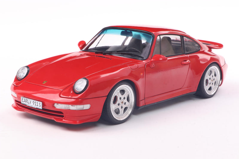 Laad de afbeelding in de Gallery-viewer, Porsche 911 (993) CARRERA RS INDISCHROT 1997 SOLIDO 1:18
