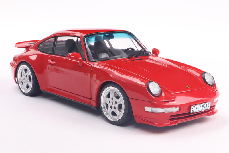 Laad de afbeelding in de Gallery-viewer, Porsche 911 (993) CARRERA RS INDISCHROT 1997 SOLIDO 1:18
