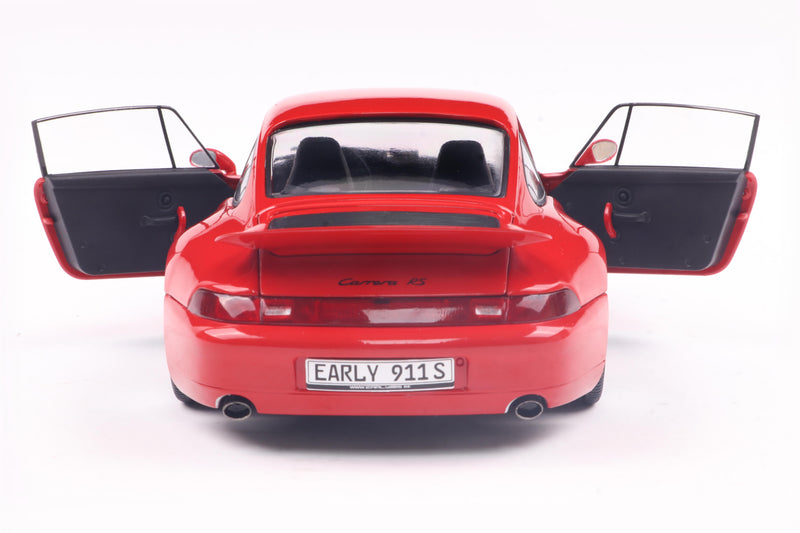 Laad de afbeelding in de Gallery-viewer, Porsche 911 (993) CARRERA RS INDISCHROT 1997 SOLIDO 1:18
