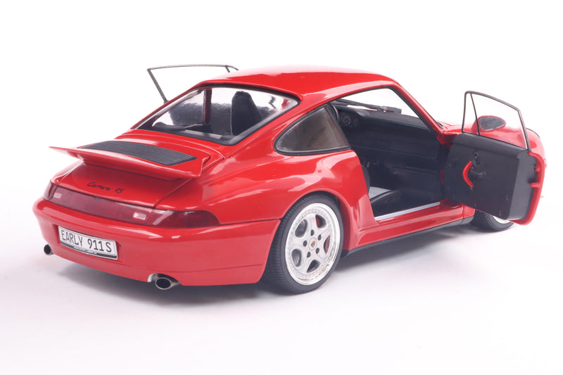 Laad de afbeelding in de Gallery-viewer, Porsche 911 (993) CARRERA RS INDISCHROT 1997 SOLIDO 1:18
