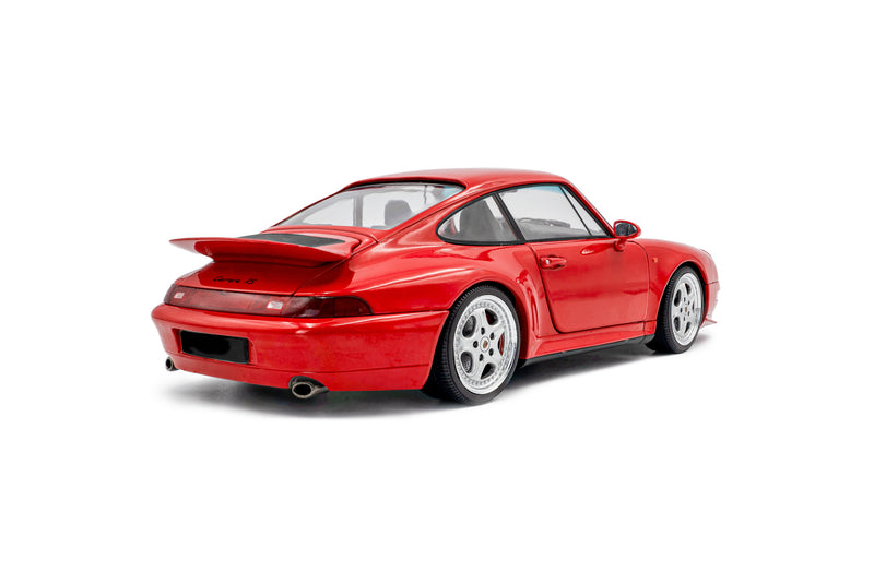 Laad de afbeelding in de Gallery-viewer, Porsche 911 (993) CARRERA RS INDISCHROT 1997 SOLIDO 1:18
