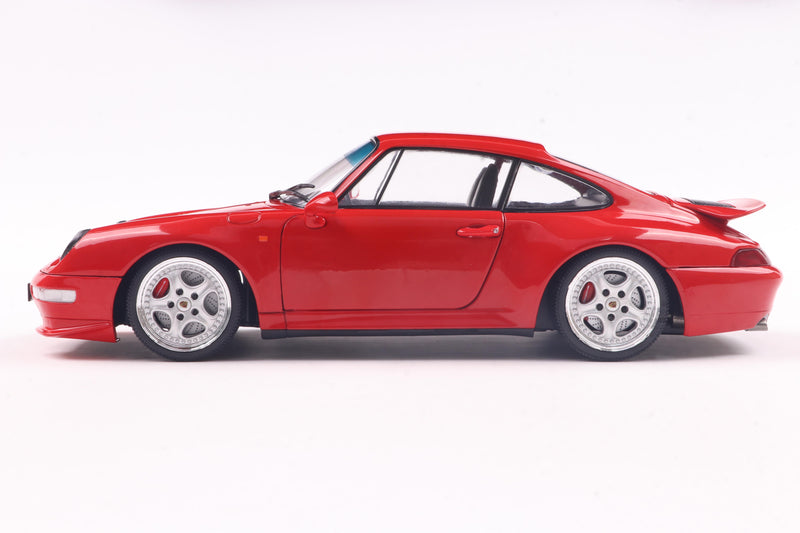 Laad de afbeelding in de Gallery-viewer, Porsche 911 (993) CARRERA RS INDISCHROT 1997 SOLIDO 1:18
