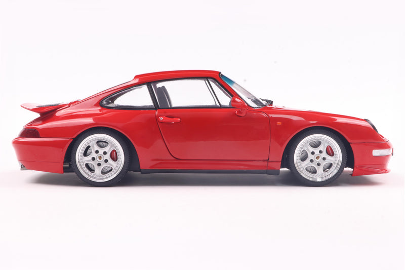 Laad de afbeelding in de Gallery-viewer, Porsche 911 (993) CARRERA RS INDISCHROT 1997 SOLIDO 1:18
