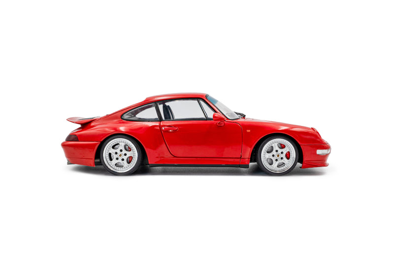 Laad de afbeelding in de Gallery-viewer, Porsche 911 (993) CARRERA RS INDISCHROT 1997 SOLIDO 1:18
