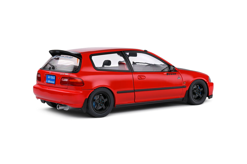 Load image into Gallery viewer, HONDA CIVIC (EG6) SPOON VERSION RED 1991 SOLIDO 1:18
