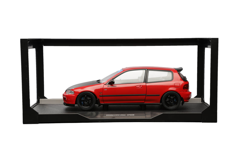 Load image into Gallery viewer, HONDA CIVIC (EG6) SPOON VERSION RED 1991 SOLIDO 1:18
