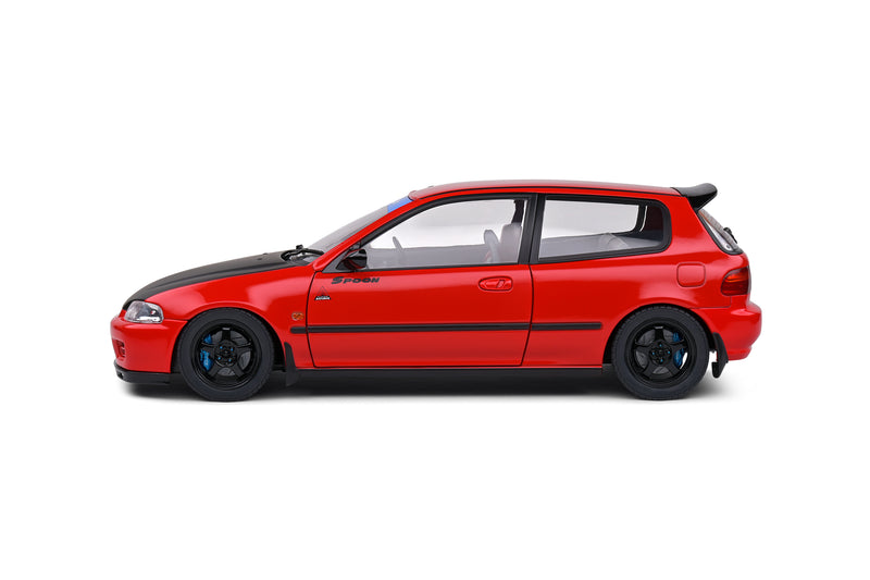 Load image into Gallery viewer, HONDA CIVIC (EG6) SPOON VERSION RED 1991 SOLIDO 1:18
