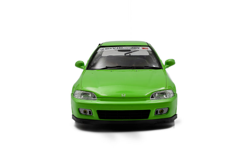 Laad de afbeelding in de Gallery-viewer, HONDA CIVIC (EG6) SOLIDO WORKS NEON GROEN 1991 SOLIDO 1:18
