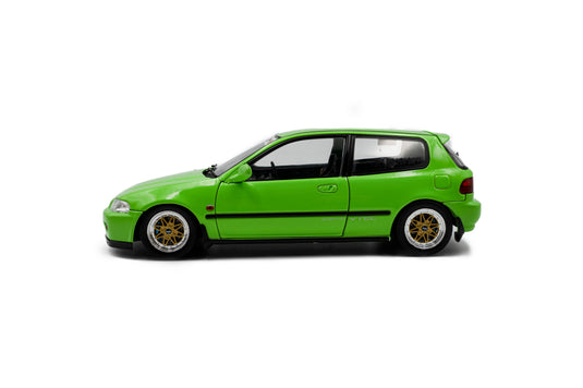 HONDA CIVIC (EG6) SOLIDO WORKS NEON GROEN 1991 SOLIDO 1:18