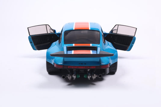 Porsche KS-R BY KHYZYL SALEEM BLEU MÉTALLIQUE RACER 2026 SOLIDO 1:18