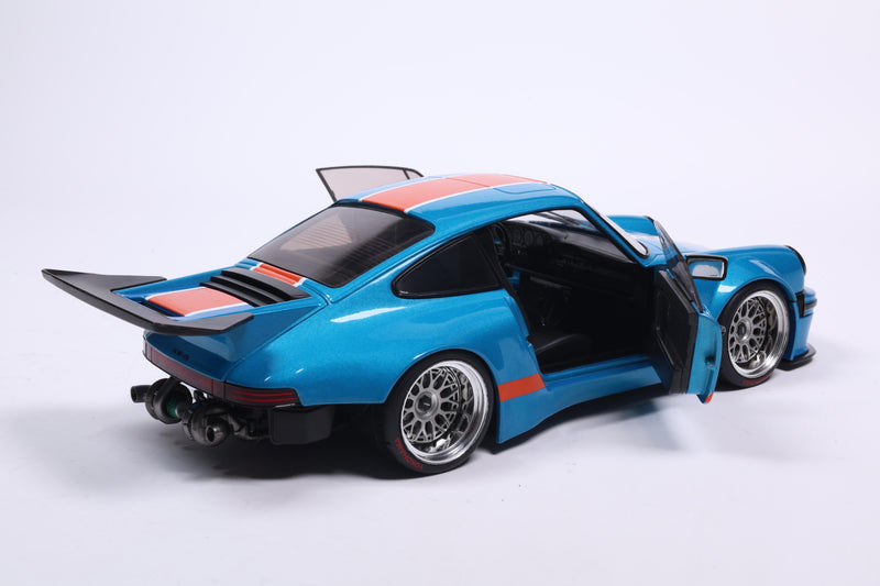 Chargez l&#39;image dans la visionneuse de la galerie, Porsche KS-R BY KHYZYL SALEEM BLEU MÉTALLIQUE RACER 2026 SOLIDO 1:18
