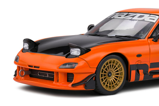 MAZDA RX7 FD3RS SOLIDO WORKS ORANJE 1999 SOLIDO 1:18