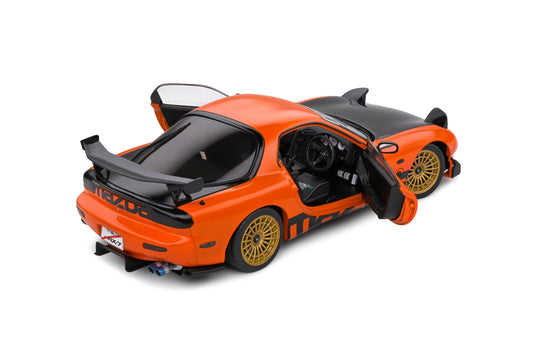 MAZDA RX7 FD3RS SOLIDO WORKS ORANJE 1999 SOLIDO 1:18