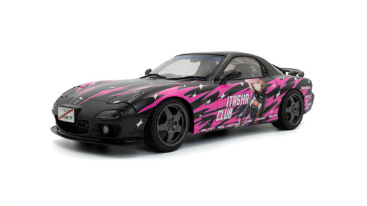 Mazda RX7 FD3RS SOLIDO WORKS ITASHA CLUB ROSE 1999 SOLIDO 1:18