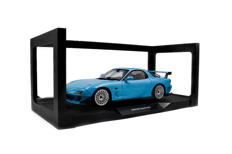 Laad de afbeelding in de Gallery-viewer, MAZDA RX7 FD3RS SOLIDO WORKS BLAUW 1999 SOLIDO 1:18
