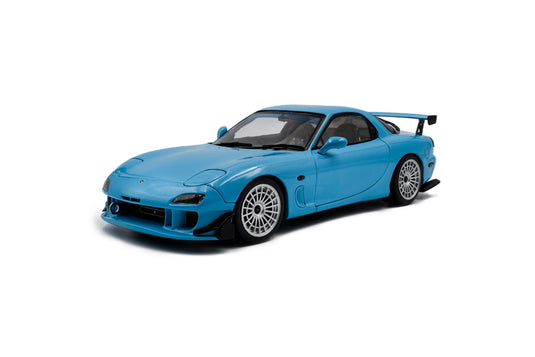MAZDA RX7 FD3RS SOLIDO WORKS BLAUW 1999 SOLIDO 1:18