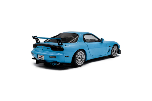MAZDA RX7 FD3RS SOLIDO WORKS BLAUW 1999 SOLIDO 1:18