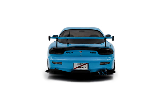 MAZDA RX7 FD3RS SOLIDO WORKS BLAUW 1999 SOLIDO 1:18