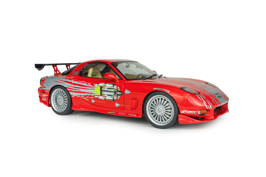 MAZDA RX7 FD3RS FAST&FURIOUS 1 DOM SOLIDO 1:18
