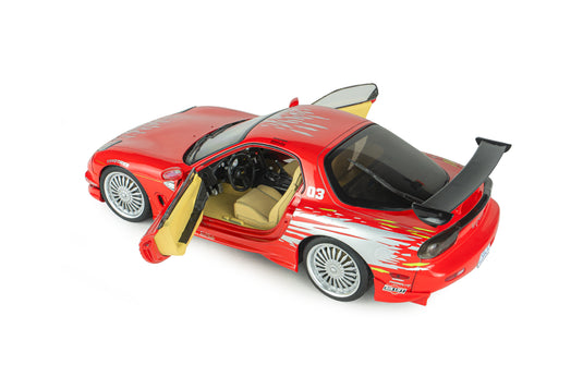 MAZDA RX7 FD3RS FAST&FURIOUS 1 DOM SOLIDO 1:18