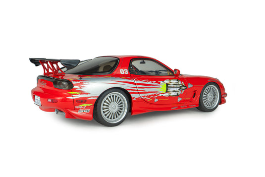 MAZDA RX7 FD3RS FAST&FURIOUS 1 DOM SOLIDO 1:18