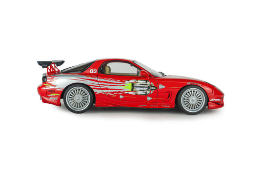 MAZDA RX7 FD3RS FAST&FURIOUS 1 DOM SOLIDO 1:18