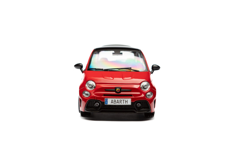 Laad de afbeelding in de Gallery-viewer, FIAT F595 ABARTH SOLIDO WORKS ROOD 2023 SOLIDO 1:18
