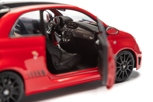FIAT F595 ABARTH SOLIDO WORKS ROOD 2023 SOLIDO 1:18